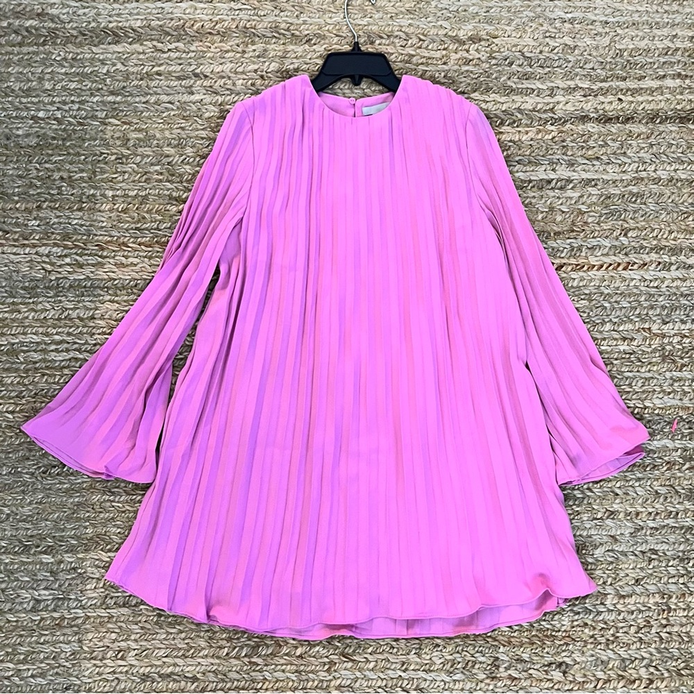 H&M Pleated Pink Dress NWT